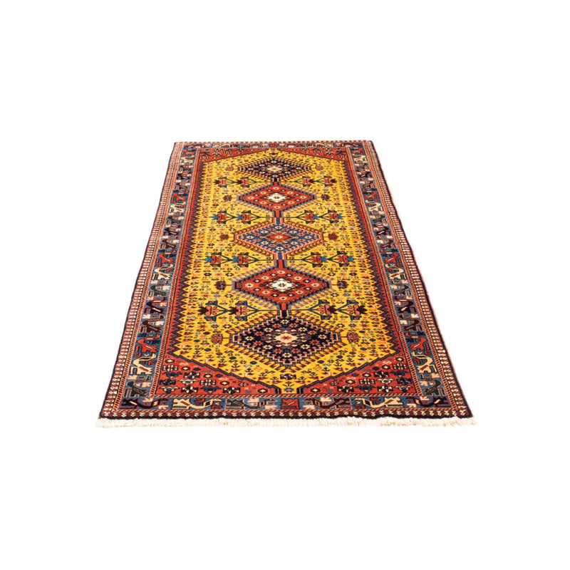Yalameh Teppich 83x195cm - Perserteppich - gelb