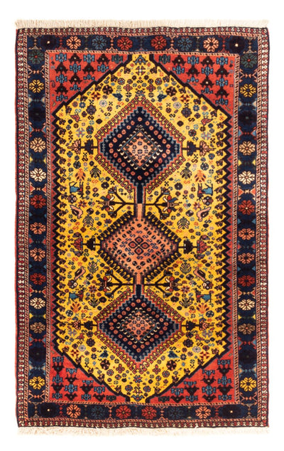 Yalameh Teppich 85x132cm - Perserteppich - gelb