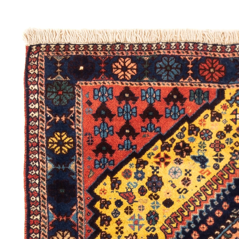Yalameh Teppich 85x132cm - Perserteppich - gelb