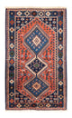 Yalameh Teppich 85x135cm - Perserteppich - rot
