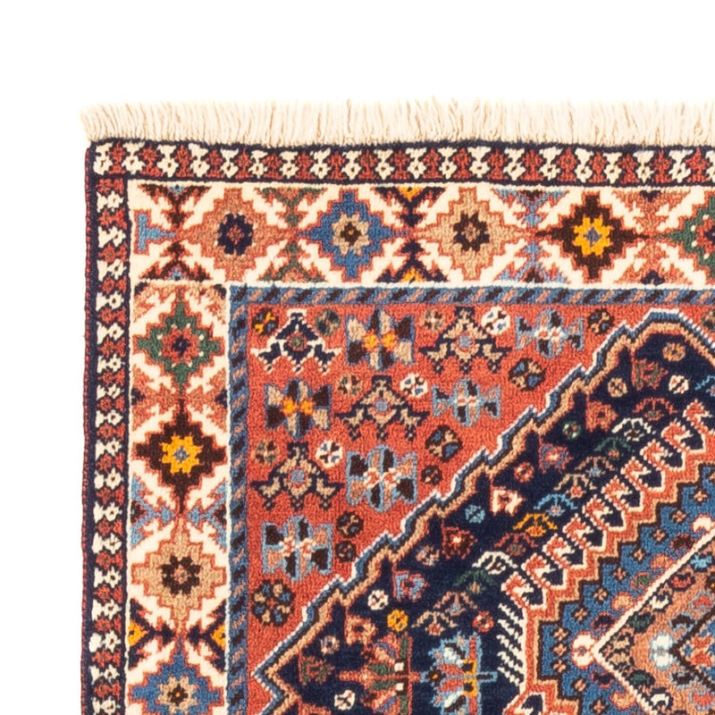 Yalameh Teppich 80x125cm - Perserteppich - dunkelblau