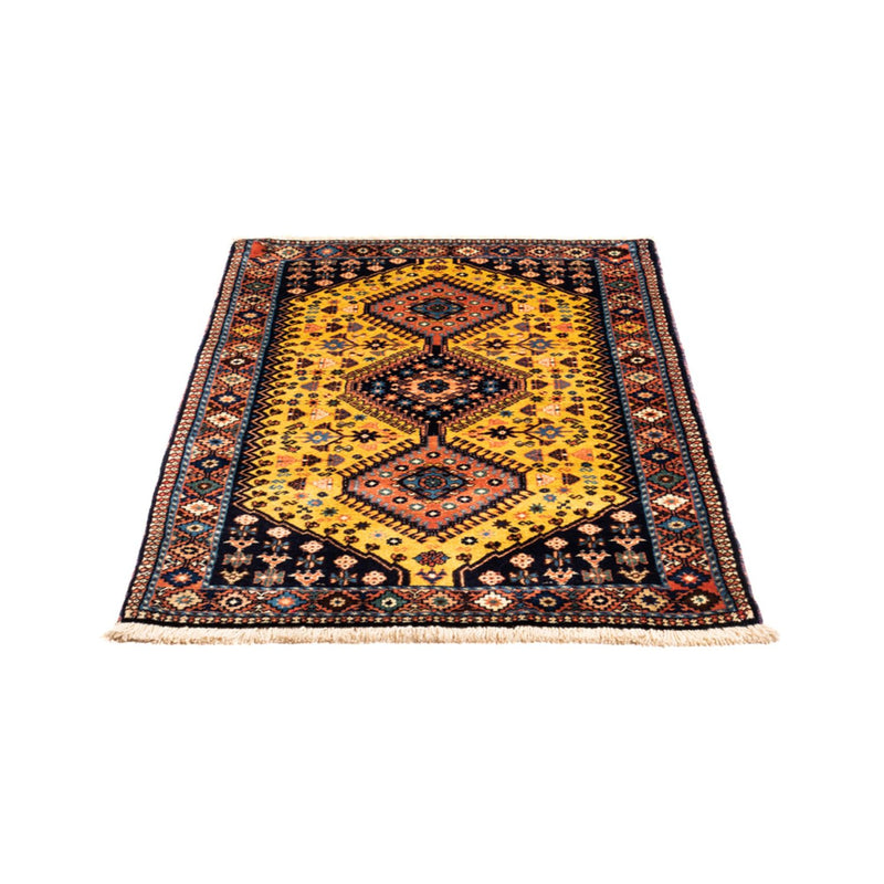 Yalameh Teppich 82x133cm - Perserteppich - gelb
