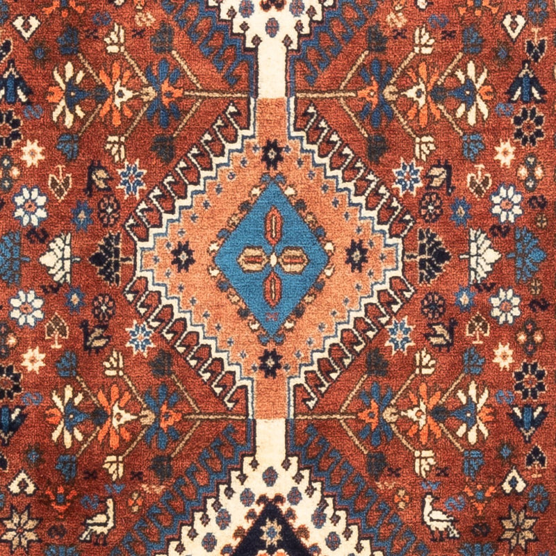 Yalameh Teppich 80x205cm - Perserteppich - rot