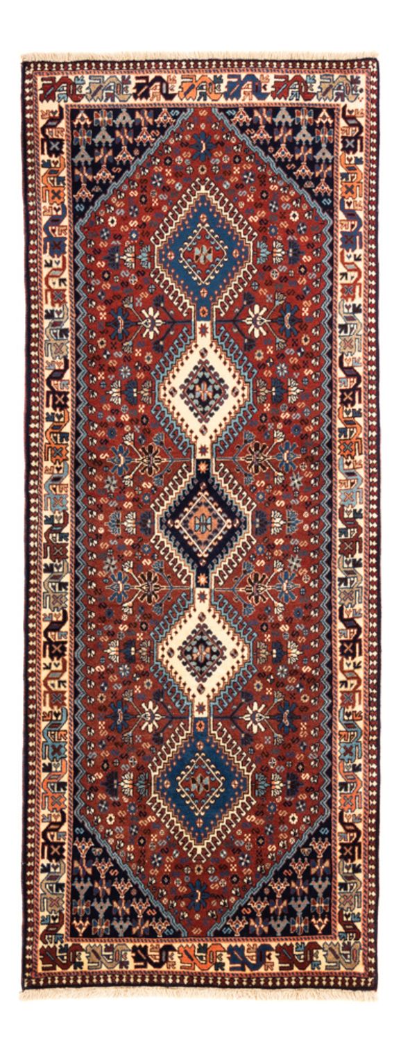 Yalameh Teppich 80x200cm - Perserteppich - rot