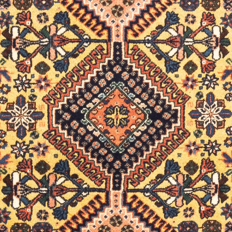 Yalameh Teppich 83x123cm - Perserteppich - gelb