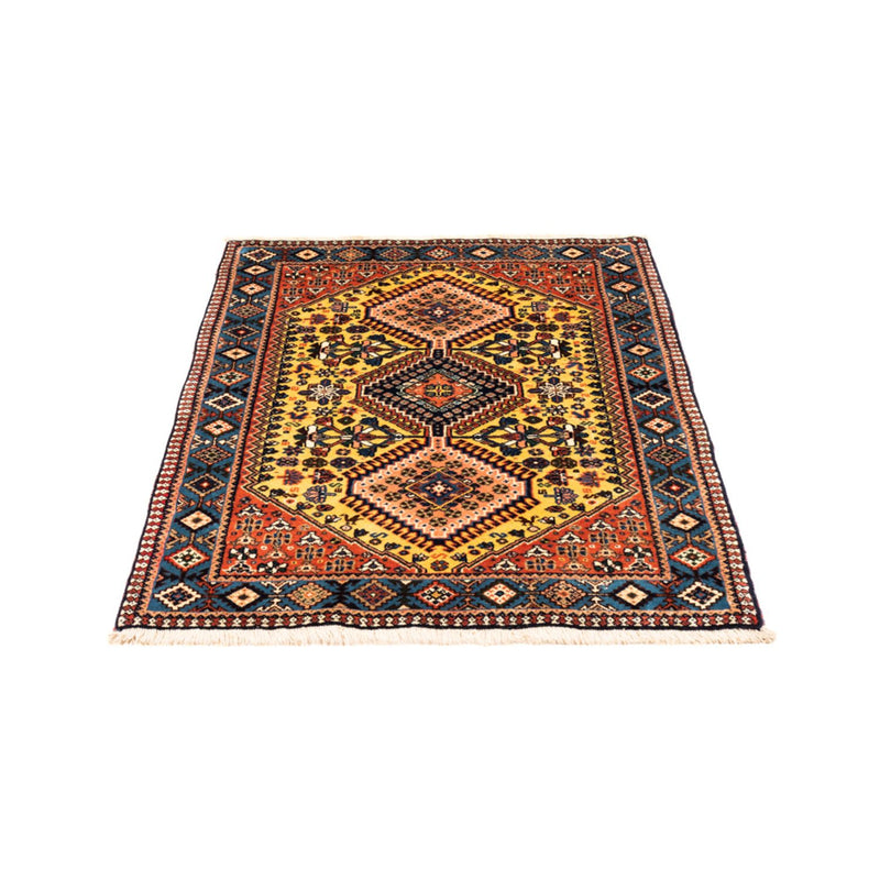 Yalameh Teppich 83x123cm - Perserteppich - gelb