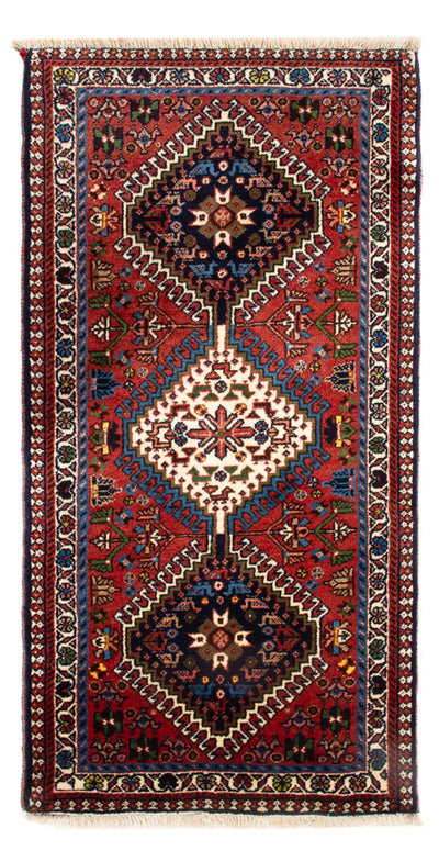 Yalameh Teppich 68x106cm - Perserteppich - rot