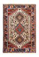 Yalameh Teppich 86x123cm - Perserteppich - creme
