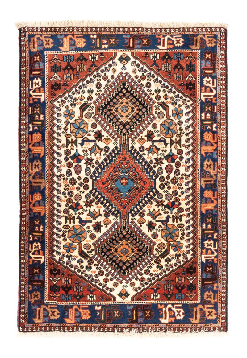Yalameh Teppich 86x123cm - Perserteppich - creme