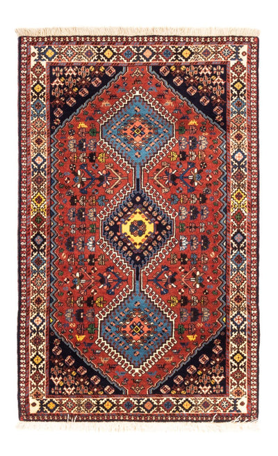 Yalameh Teppich 80x130cm - Perserteppich - rot