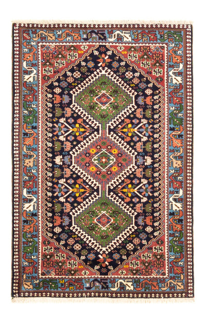 Yalameh Teppich 82x128cm - Perserteppich - grün