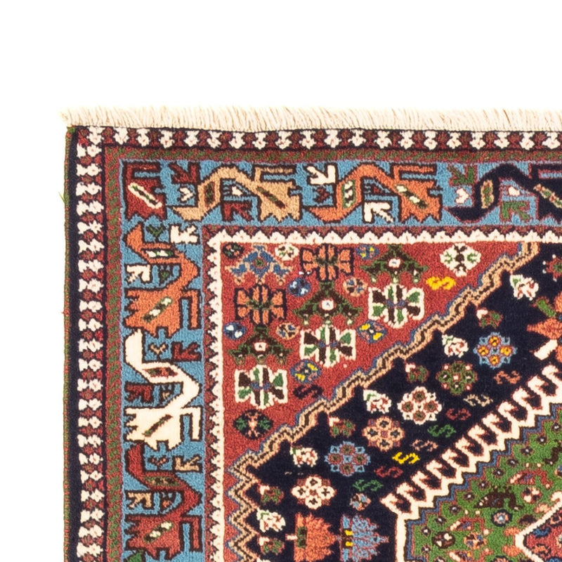 Yalameh Teppich 82x128cm - Perserteppich - grün