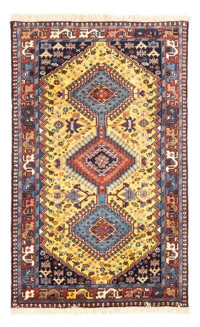 Yalameh Teppich 80x126cm - Perserteppich - gelb