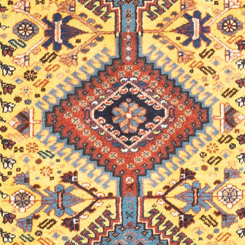Yalameh Teppich 80x126cm - Perserteppich - gelb