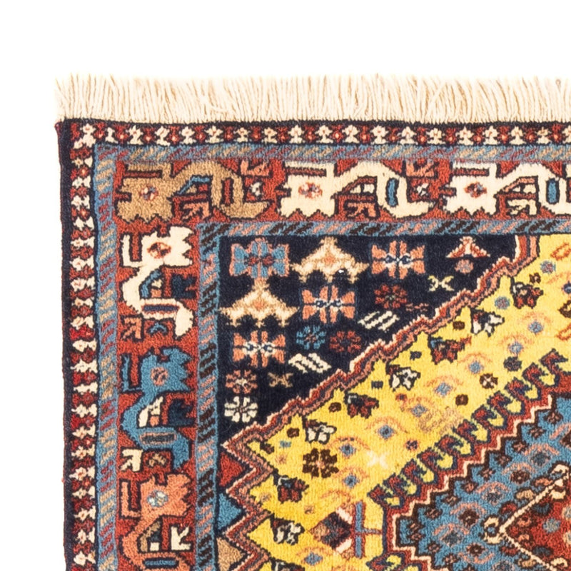Yalameh Teppich 80x126cm - Perserteppich - gelb