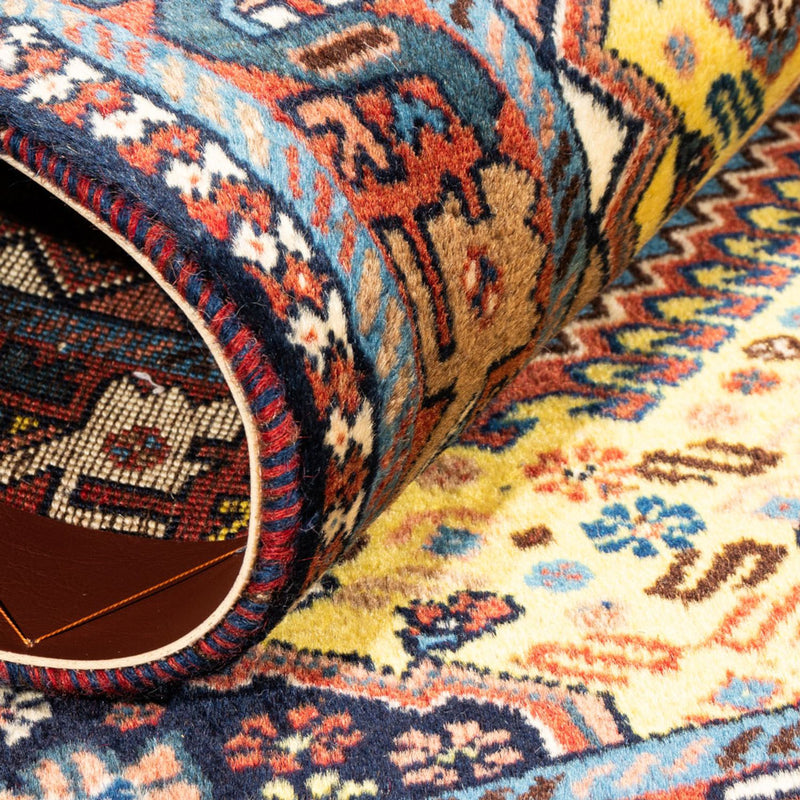 Yalameh Teppich 80x126cm - Perserteppich - gelb