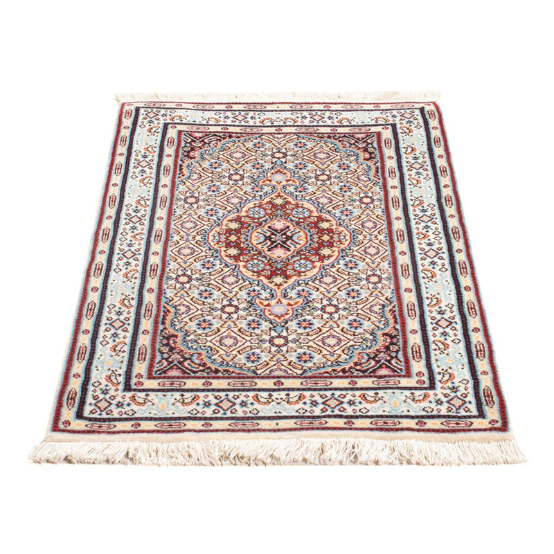 Moud Teppich 60x90cm - Perserteppich - hellrot