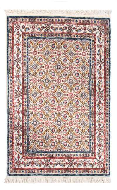 Moud Teppich 60x90cm - Perserteppich - hellbraun