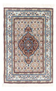 Moud Teppich 60x90cm - Perserteppich - dunkelrot