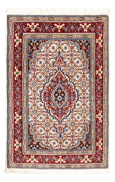 Moud Teppich 60x90cm - Perserteppich - rot