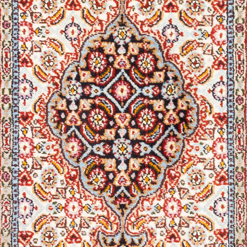 Moud Teppich 60x90cm - Perserteppich - dunkelrot