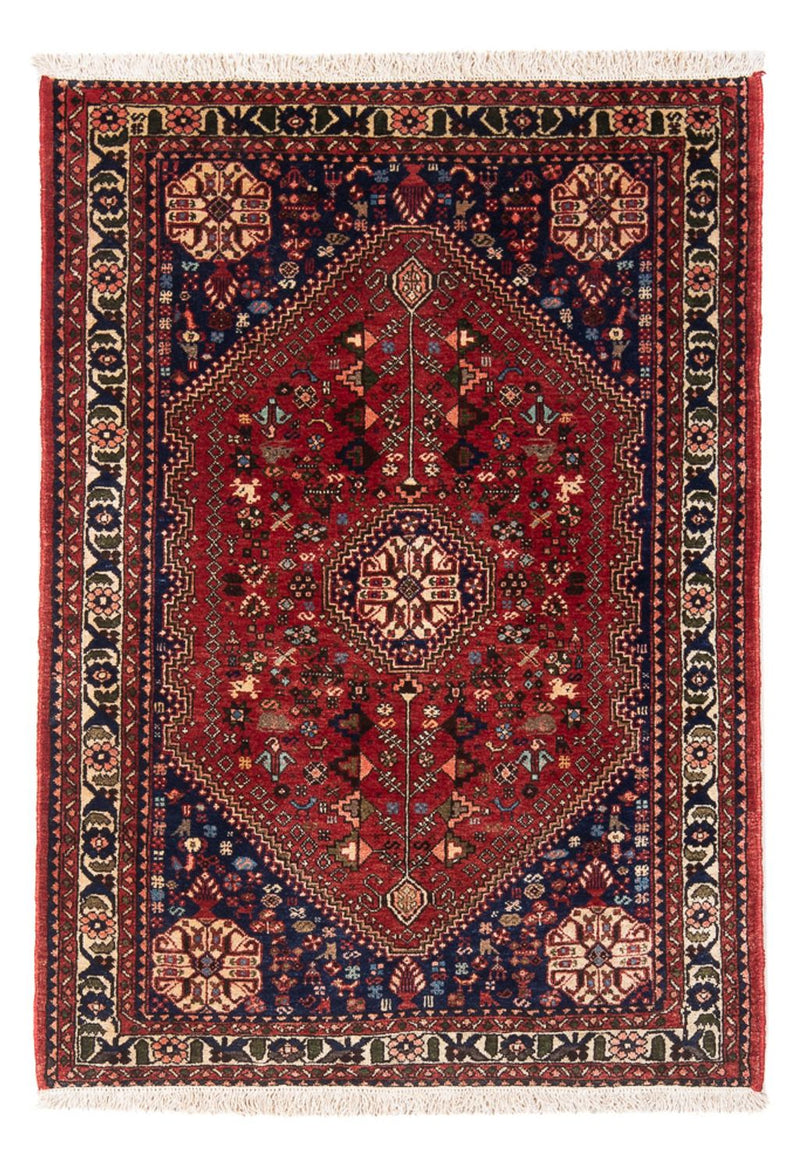 Abadeh Teppich 104x156cm - Perserteppich - rot