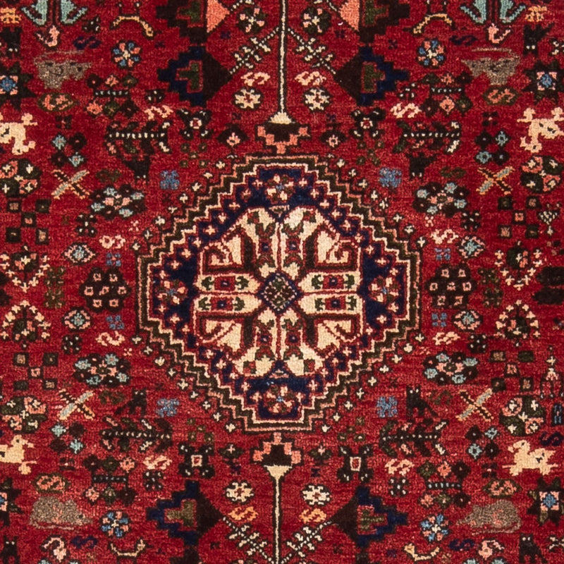 Abadeh Teppich 104x156cm - Perserteppich - rot