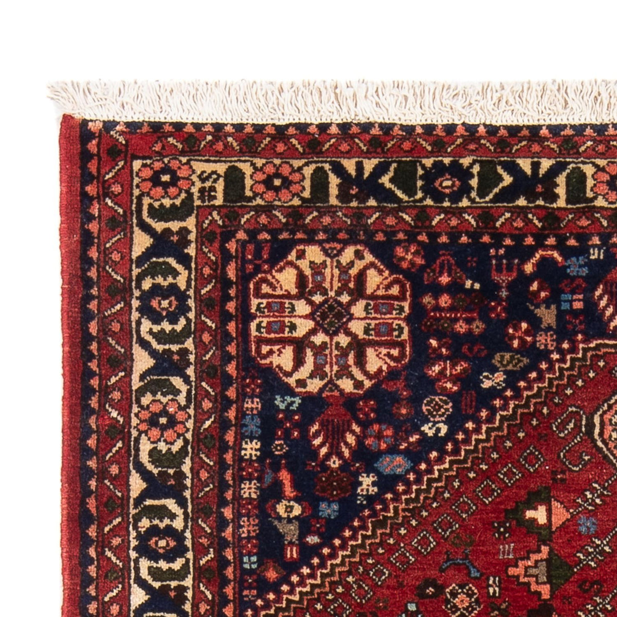Abadeh Teppich 104x156cm - Perserteppich - rot