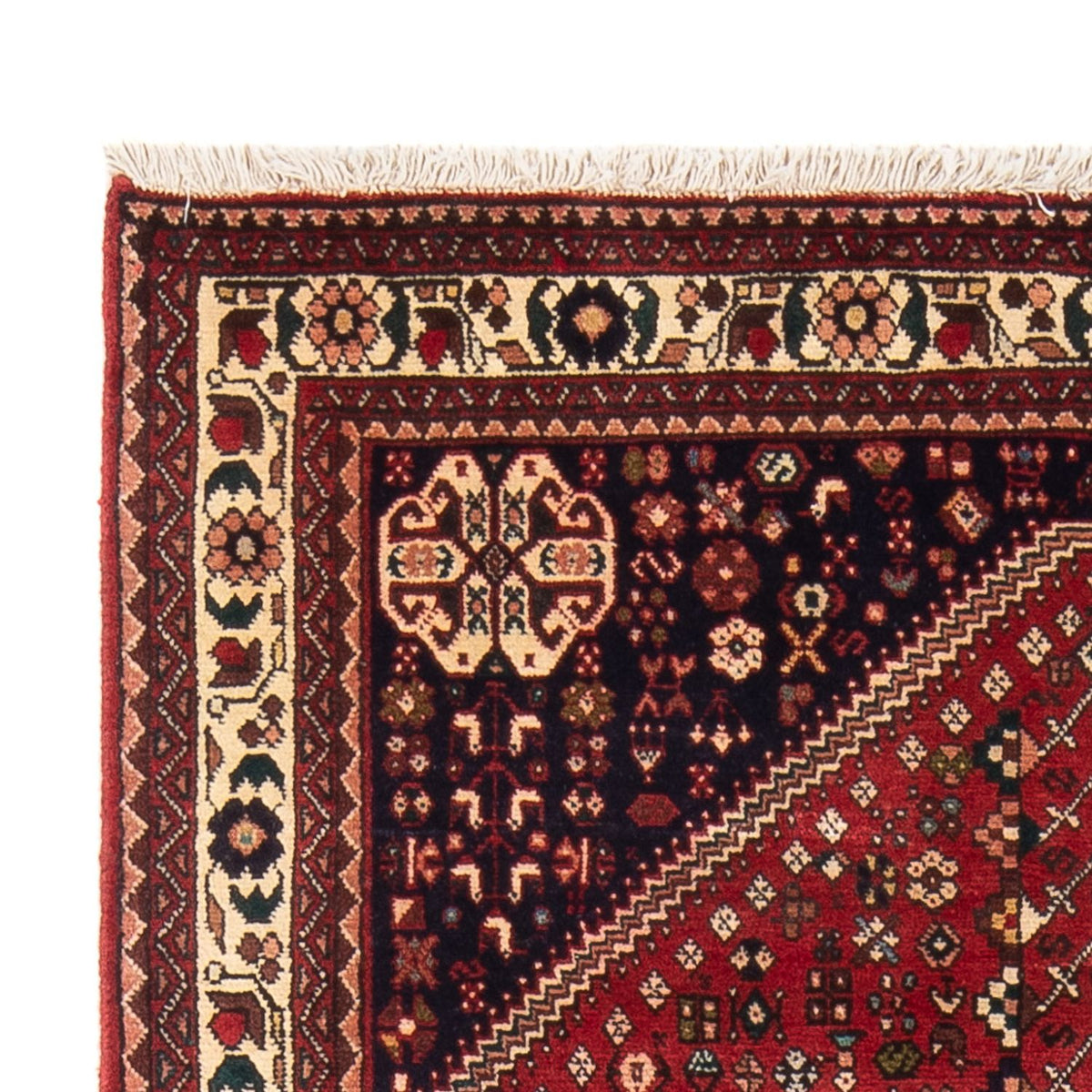 Abadeh Teppich 103x150cm - Perserteppich - rot