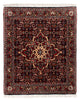 Bidjar - Takab Teppich 46x71cm - Perserteppich - dunkelblau