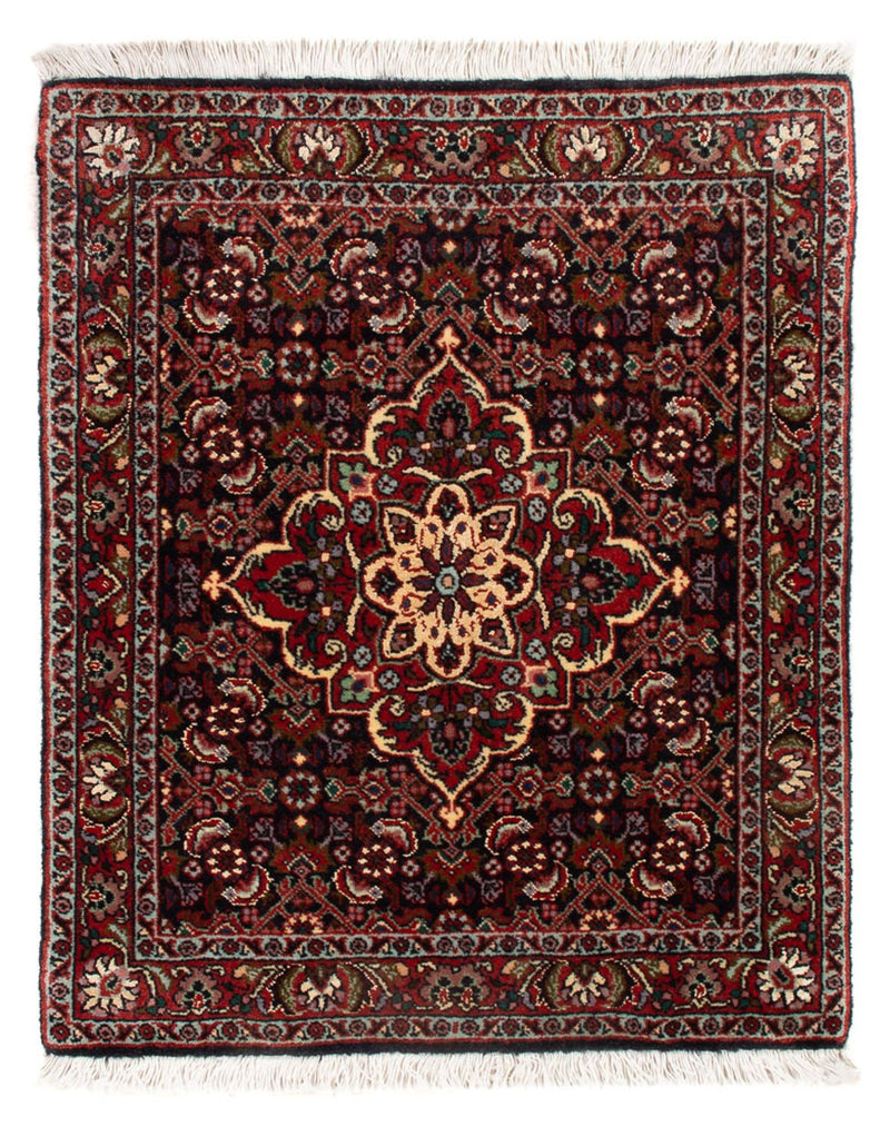 Bidjar - Takab Teppich 46x71cm - Perserteppich - dunkelblau