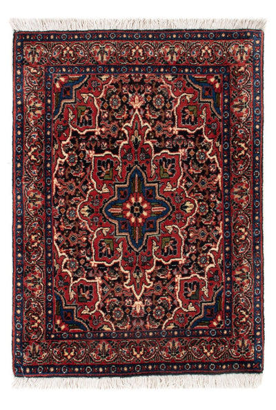 Bidjar - Takab Teppich 50x72cm - Perserteppich - dunkelblau