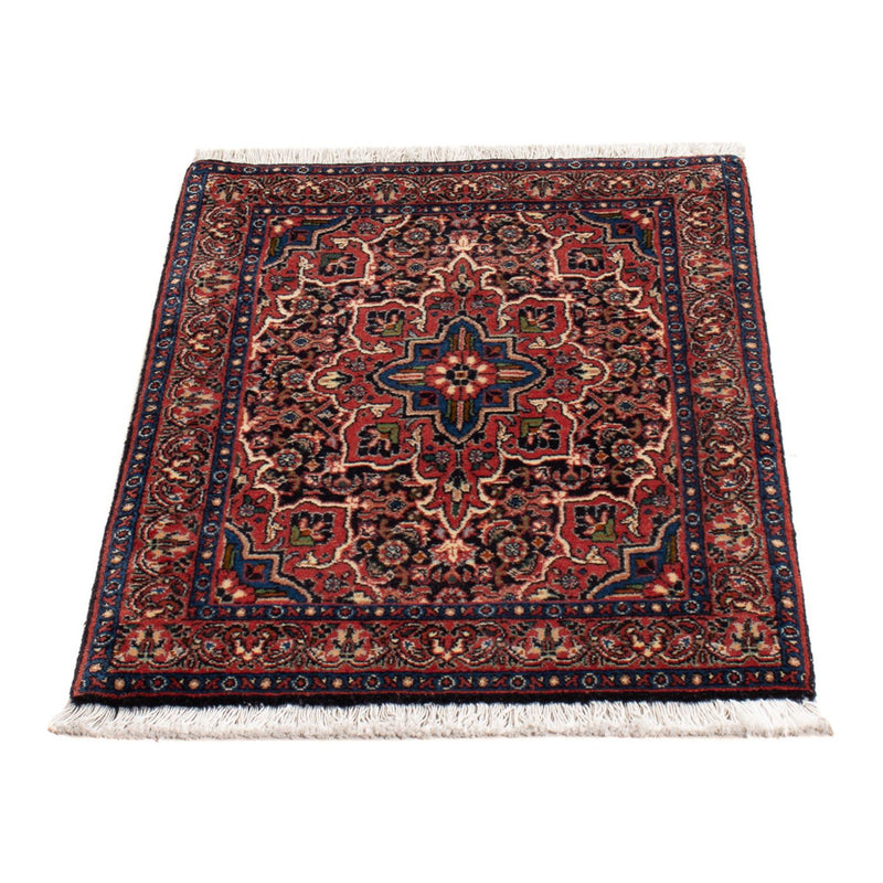 Bidjar - Takab Teppich 50x72cm - Perserteppich - dunkelblau