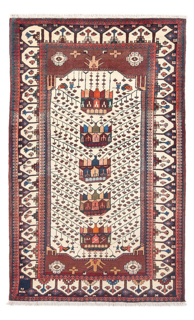 Joshaghan Teppich 124x206cm - Perserteppich - creme