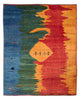 Gabbeh Persisch Teppich 198x240cm - Perserteppich Wollteppich - mehrfarbig