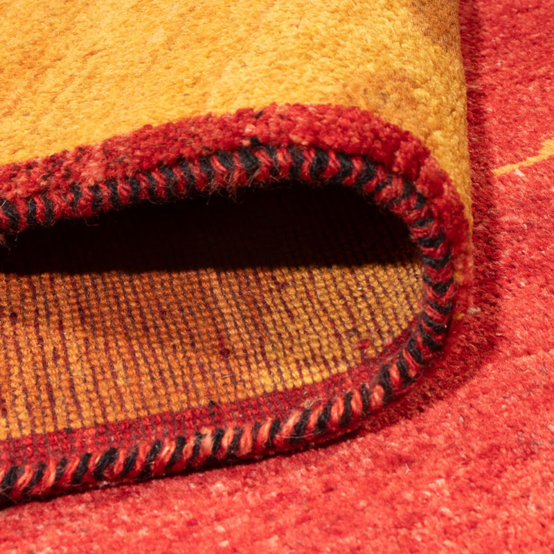 Gabbeh Persisch Teppich 198x240cm - Perserteppich Wollteppich - mehrfarbig