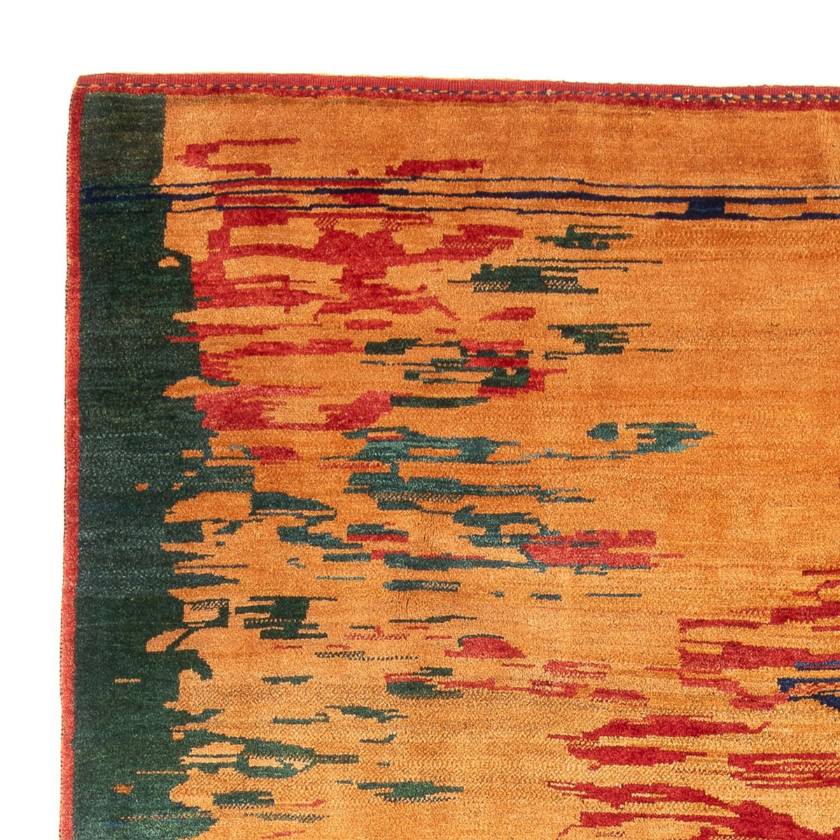 Gabbeh Persisch Teppich 234x282cm - Perserteppich Wollteppich - mehrfarbig