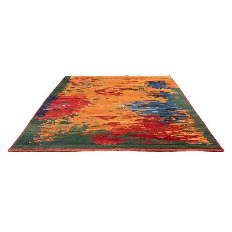 Gabbeh Persisch Teppich 234x282cm - Perserteppich Wollteppich - mehrfarbig
