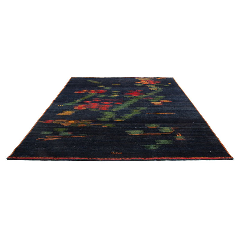Gabbeh Persisch Teppich 220x288cm - Perserteppich Wollteppich - mehrfarbig