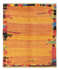 Gabbeh Persisch Teppich 120x152cm - Perserteppich Wollteppich - mehrfarbig – product image