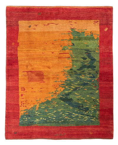 Gabbeh Persisch Teppich 200x232cm - Perserteppich Wollteppich - mehrfarbig