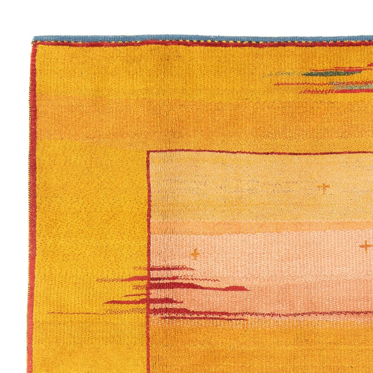 Gabbeh Persisch Teppich 195x238cm - Perserteppich Wollteppich - mehrfarbig