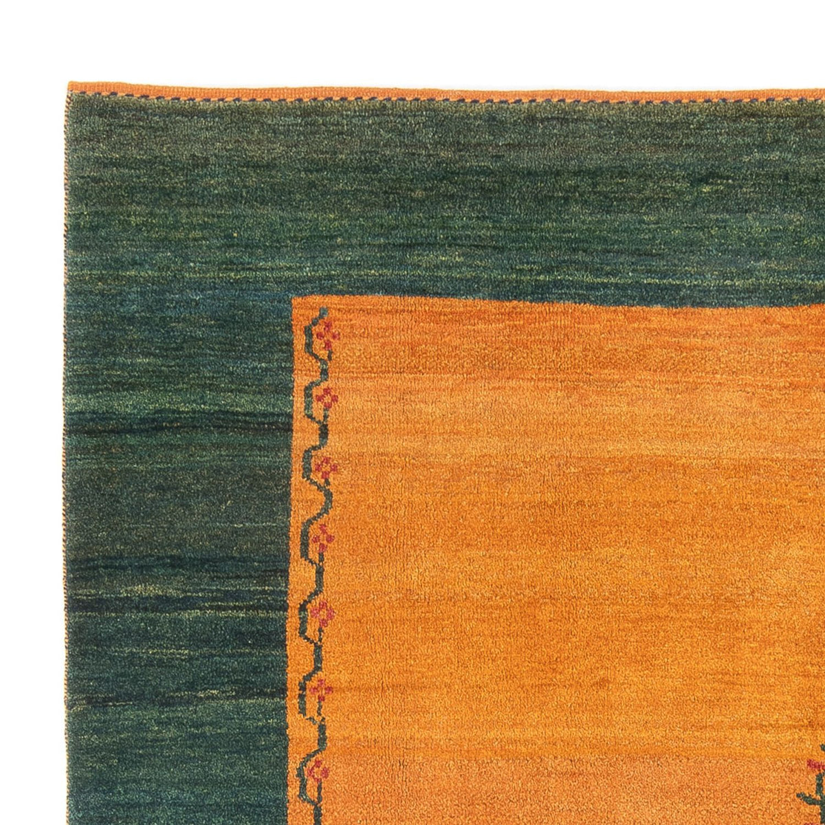Gabbeh Persisch Teppich 204x242cm - Perserteppich Wollteppich - mehrfarbig