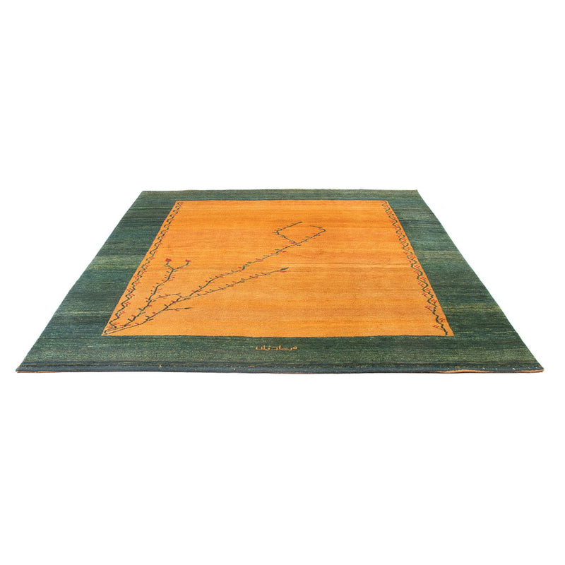 Gabbeh Persisch Teppich 204x242cm - Perserteppich Wollteppich - mehrfarbig