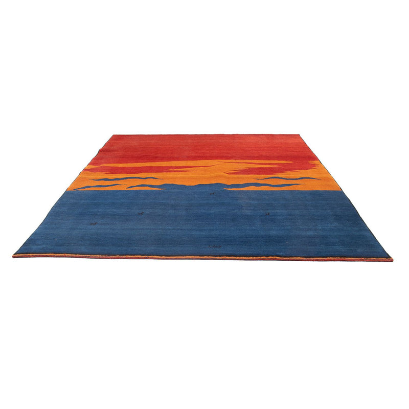 Gabbeh Persisch Teppich 230x302cm - Perserteppich Wollteppich - mehrfarbig