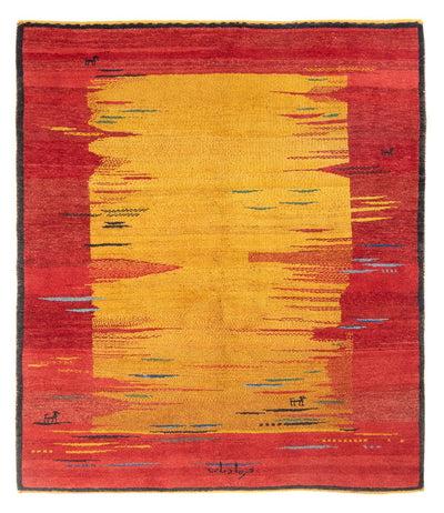 Gabbeh Persisch Teppich 173x203cm - Perserteppich Wollteppich - mehrfarbig