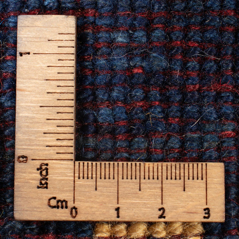 Gabbeh Persisch Teppich 92x120cm - Perserteppich Wollteppich - mehrfarbig