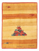Gabbeh Persisch Teppich 153x187cm - Perserteppich Wollteppich - mehrfarbig