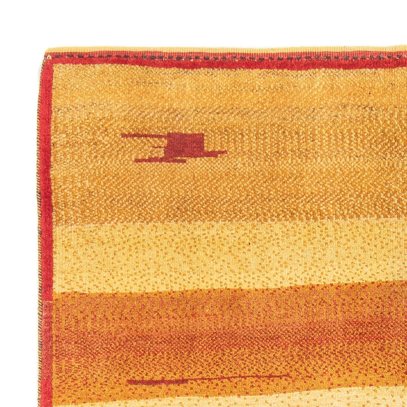 Gabbeh Persisch Teppich 153x187cm - Perserteppich Wollteppich - mehrfarbig