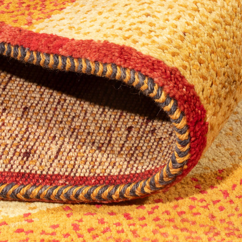 Gabbeh Persisch Teppich 153x187cm - Perserteppich Wollteppich - mehrfarbig